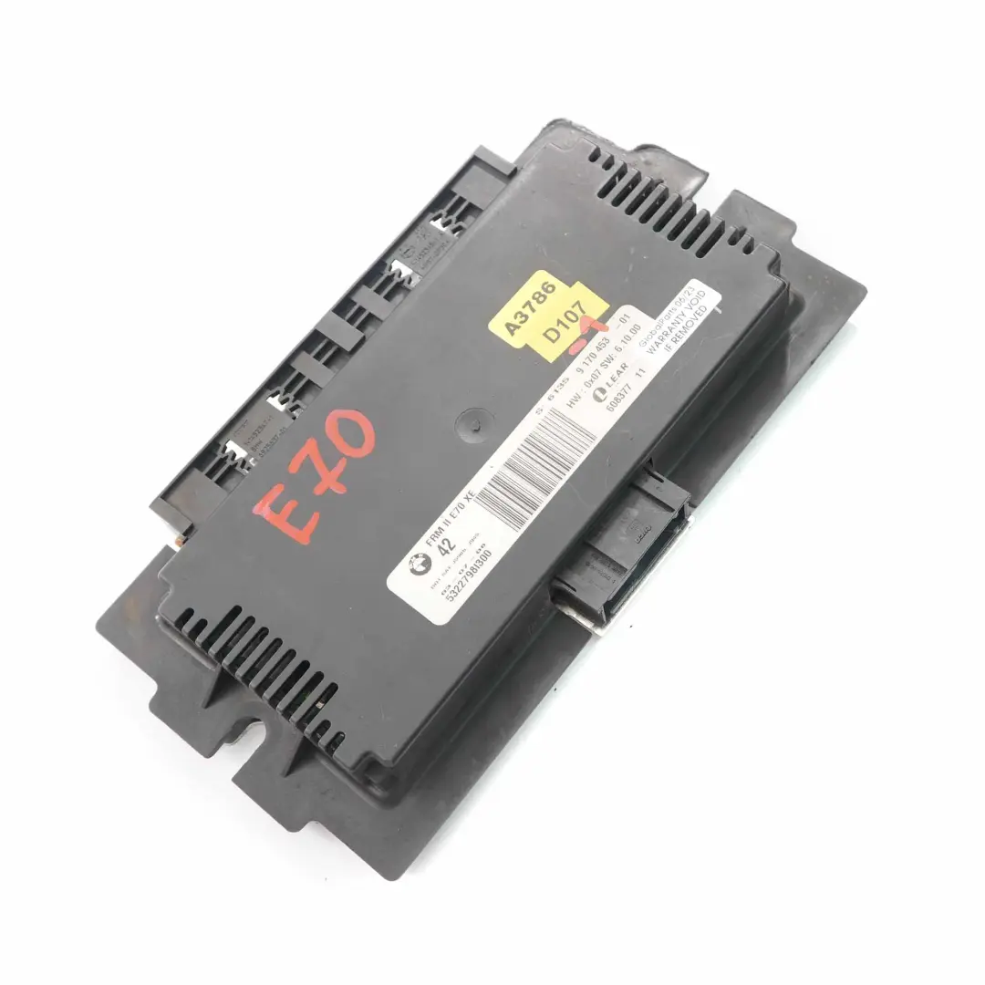 BMW X5 E70 Módulo control luces xenón Footwell ECU FRM II Lear - SKU 9170453-1 - Número de pieza 9170453