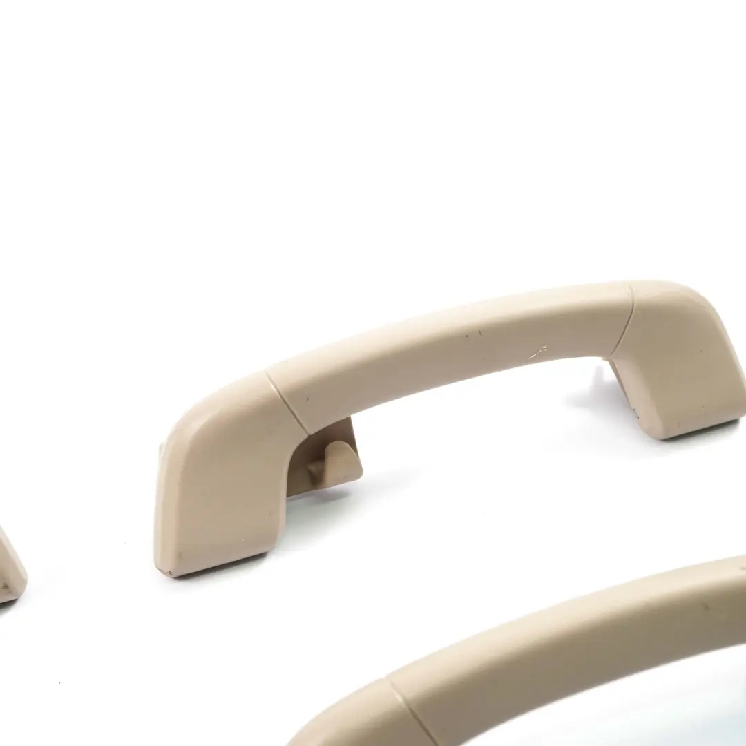 Roof Handle BMW F01 F02 Grab Handle Front Rear Left Right N/O/S Set Oyster to with Part number 9170553 Roof Handle BMW F01 F02 Grab Handle Front Rear Left Right N/O/S Set Oyster - SKU 9170553-1 - Part number 9170553