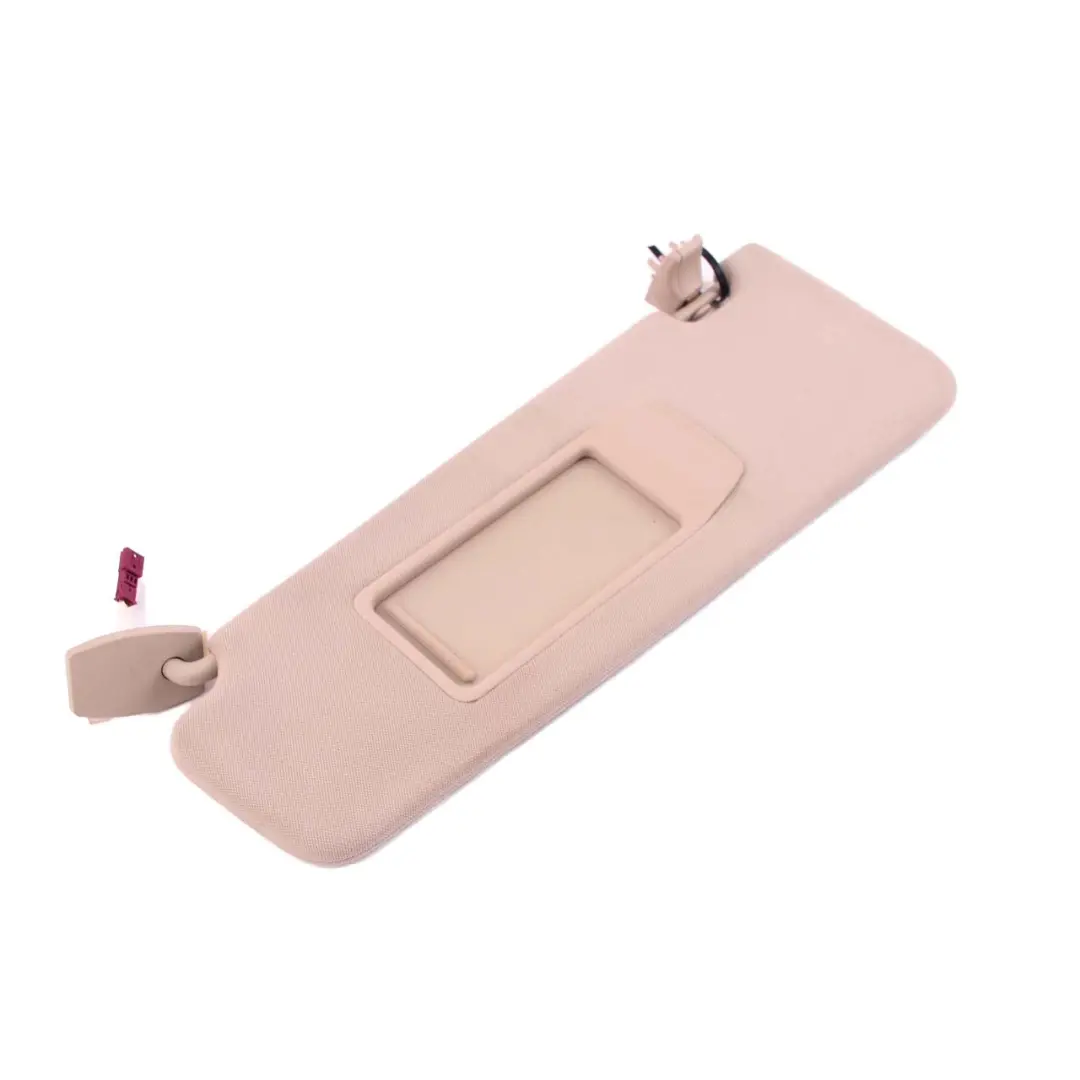 BMW F01 F02 Sun Visor Illuminated Make-Up Lamp Front Left N/S Oyster - SKU 9170575 - Part number 9170575