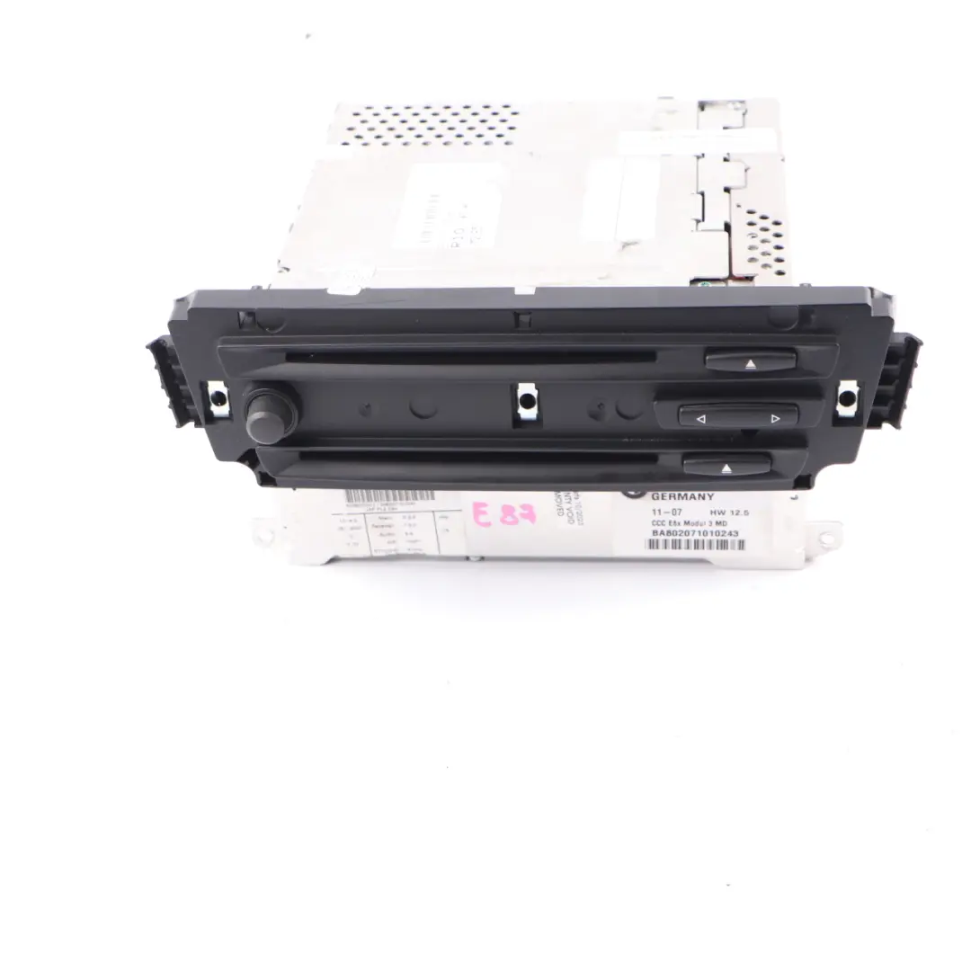 Navigation Head Unit BMW E87 E90 Professional CCC CD Player Controller to with Part number 9170719 Navigation Head Unit BMW E87 E90 Professional CCC CD Player Controller - SKU 9170719 - Part number 9170719