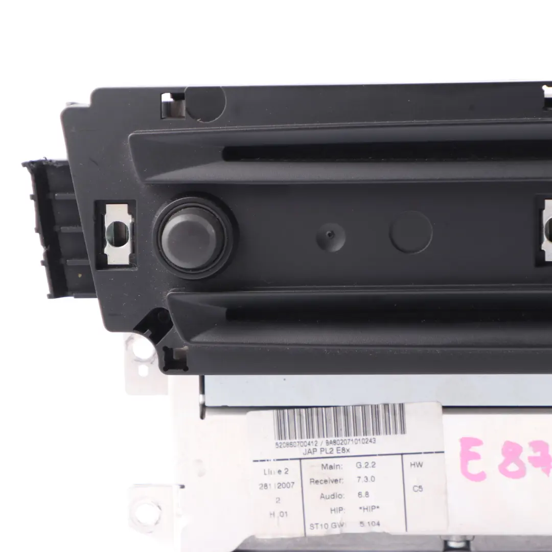 Navigation Head Unit BMW E87 E90 Professional CCC CD Player Controller to with Part number 9170719 Navigation Head Unit BMW E87 E90 Professional CCC CD Player Controller - SKU 9170719 - Part number 9170719