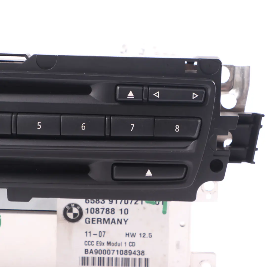 Navigation System BMW E90 E91 E92 Professional CCC Sat Nav Controller to with Part number 9170721 Navigation System BMW E90 E91 E92 Professional CCC Sat Nav Controller - SKU 9170721-1 - Part number 9170721