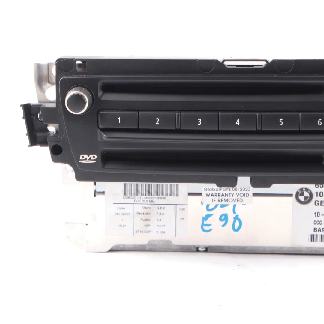  Navigation System BMW E90 E91 E92 Professional CCC Sat Nav Controller - SKU 9170721-2 - Part number 9170721