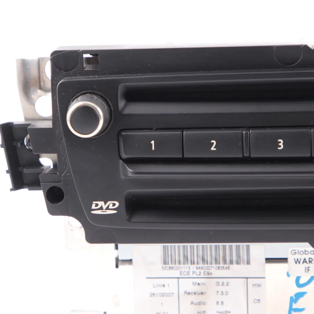 Navigation System BMW E90 E91 E92 Professional CCC Sat Nav Controller to with Part number 9170721 Navigation System BMW E90 E91 E92 Professional CCC Sat Nav Controller - SKU 9170721-2 - Part number 9170721