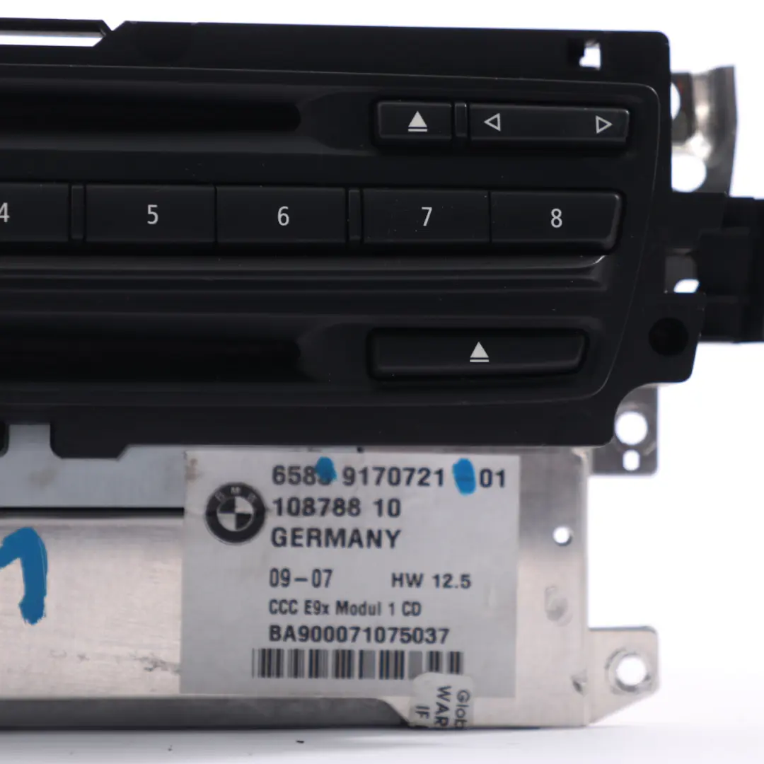 BMW E90 E91 E92 E93 Navigationssystem Professional CCC - SKU 9170721 - Teilenummer 9170721