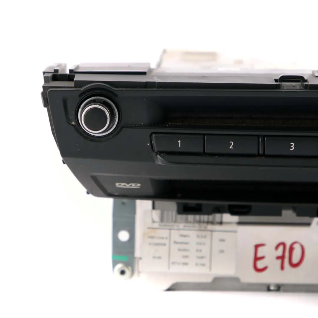 CCC Navigation System CD Player Sat Nav Head Unit to BMW X5 E70 with Part number 9170732 BMW X5 E70 CCC Navigation System CD Player Sat Nav Head Unit - SKU 9170732 - Part number 9170732