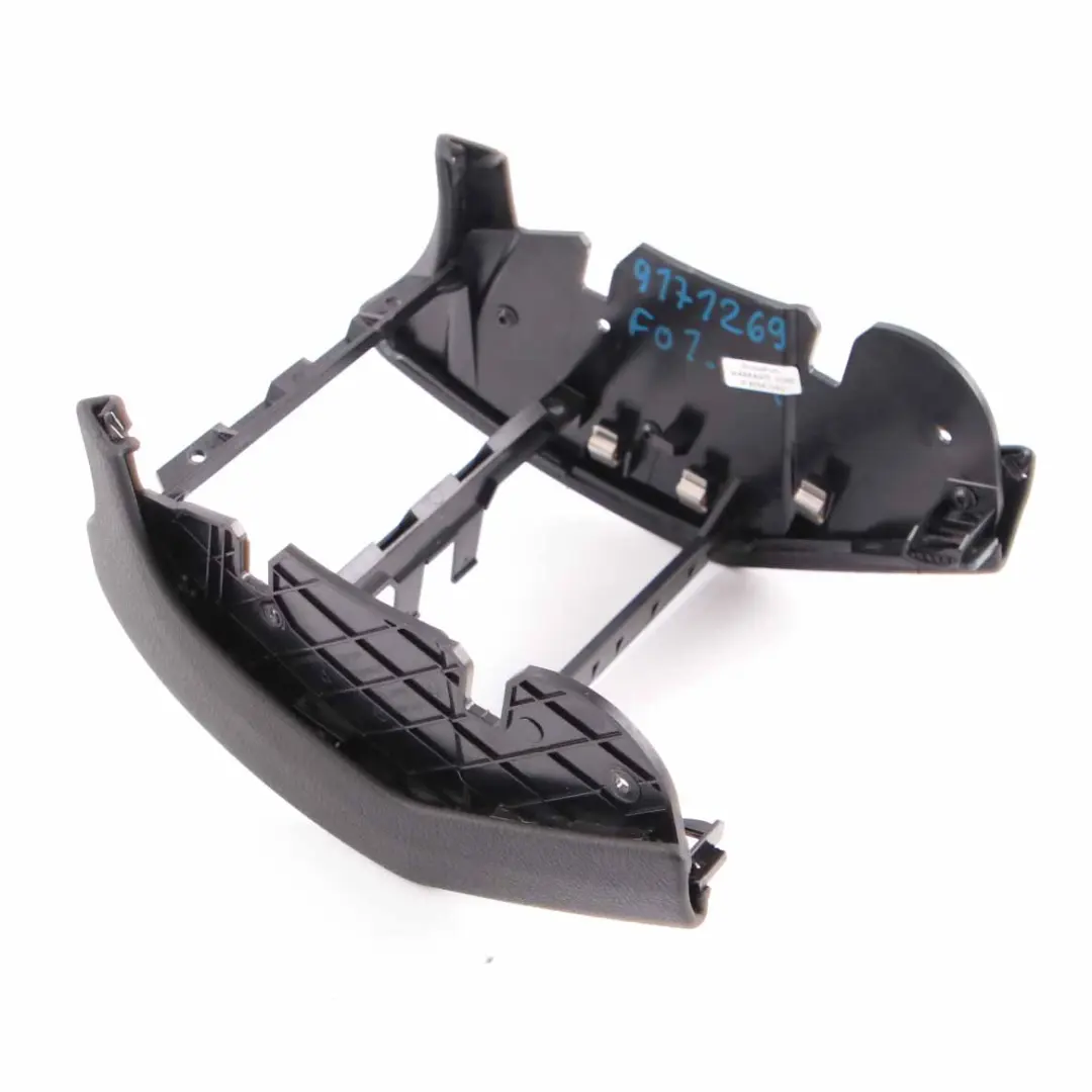 BMW F01 F02 F03 Consola Central Trasera Marco Almacenamiento Negro - SKU 9171269 - Número de pieza 9171269