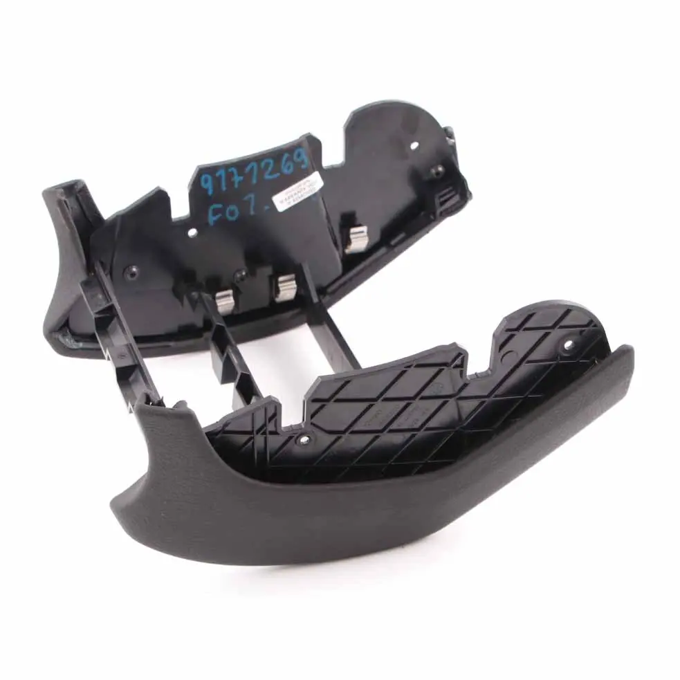 BMW F01 F02 F03 Consola Central Trasera Marco Almacenamiento Negro - SKU 9171269 - Número de pieza 9171269