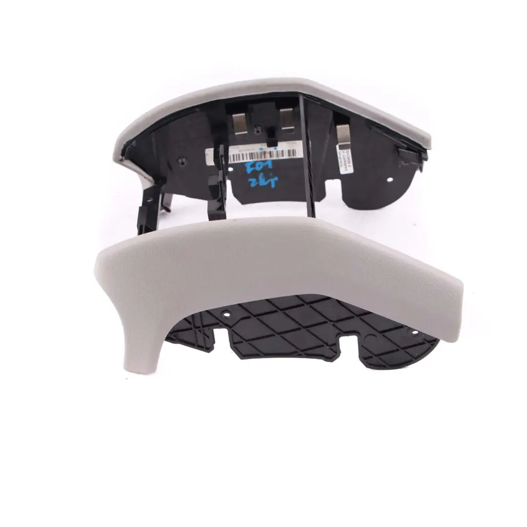 Centre Console BMW F01 F02 Cover Trim Panel Storage Everest Grey to Rear with Part number 9171271 Rear Centre Console BMW F01 F02 Cover Trim Panel Storage Everest Grey - SKU 9171271 - Part number 9171271