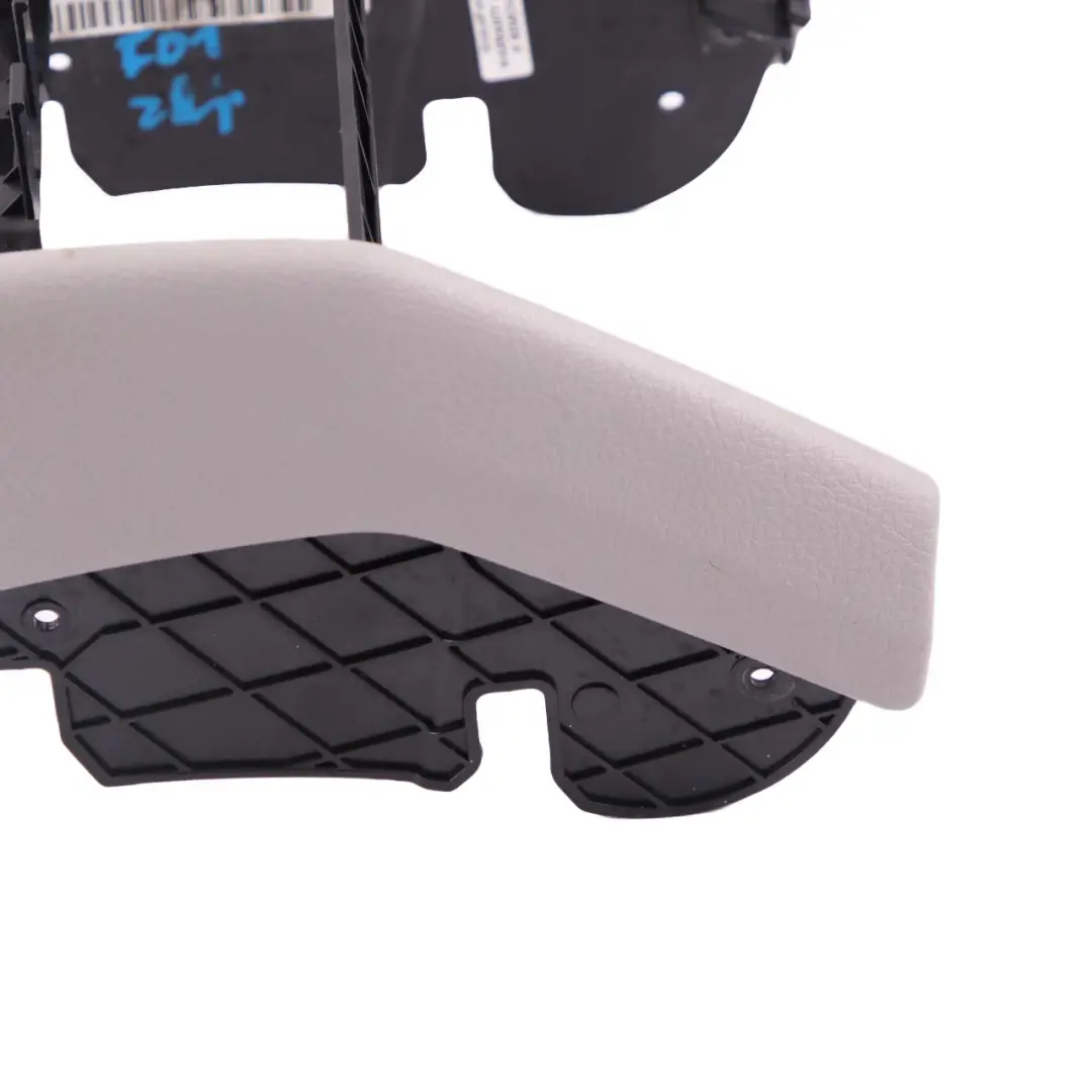 Centre Console BMW F01 F02 Cover Trim Panel Storage Everest Grey to Rear with Part number 9171271 Rear Centre Console BMW F01 F02 Cover Trim Panel Storage Everest Grey - SKU 9171271 - Part number 9171271