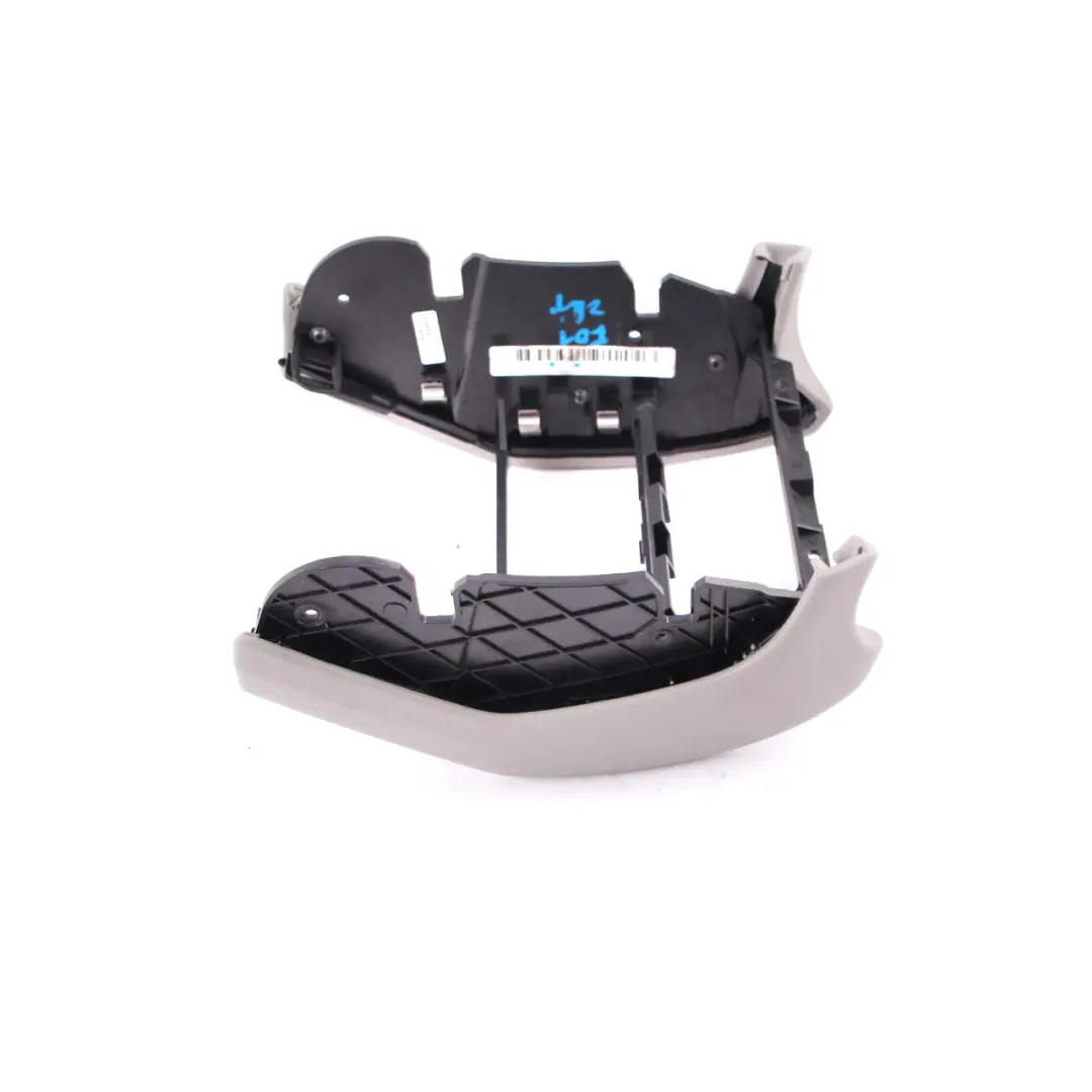 Centre Console BMW F01 F02 Cover Trim Panel Storage Everest Grey to Rear with Part number 9171271 Rear Centre Console BMW F01 F02 Cover Trim Panel Storage Everest Grey - SKU 9171271 - Part number 9171271