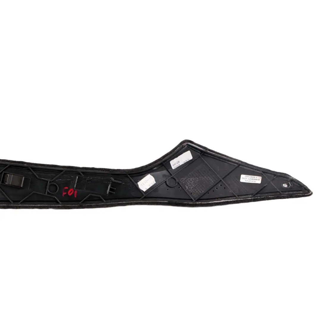 Front Left N/S Centre Console Trim Panel Black 9113671 to BMW 7 Series F01 F02 with Part number 9171273 BMW 7 Series F01 F02 Front Left N/S Centre Console Trim Panel Black 9113671 - SKU 9171273 - Part number 9171273