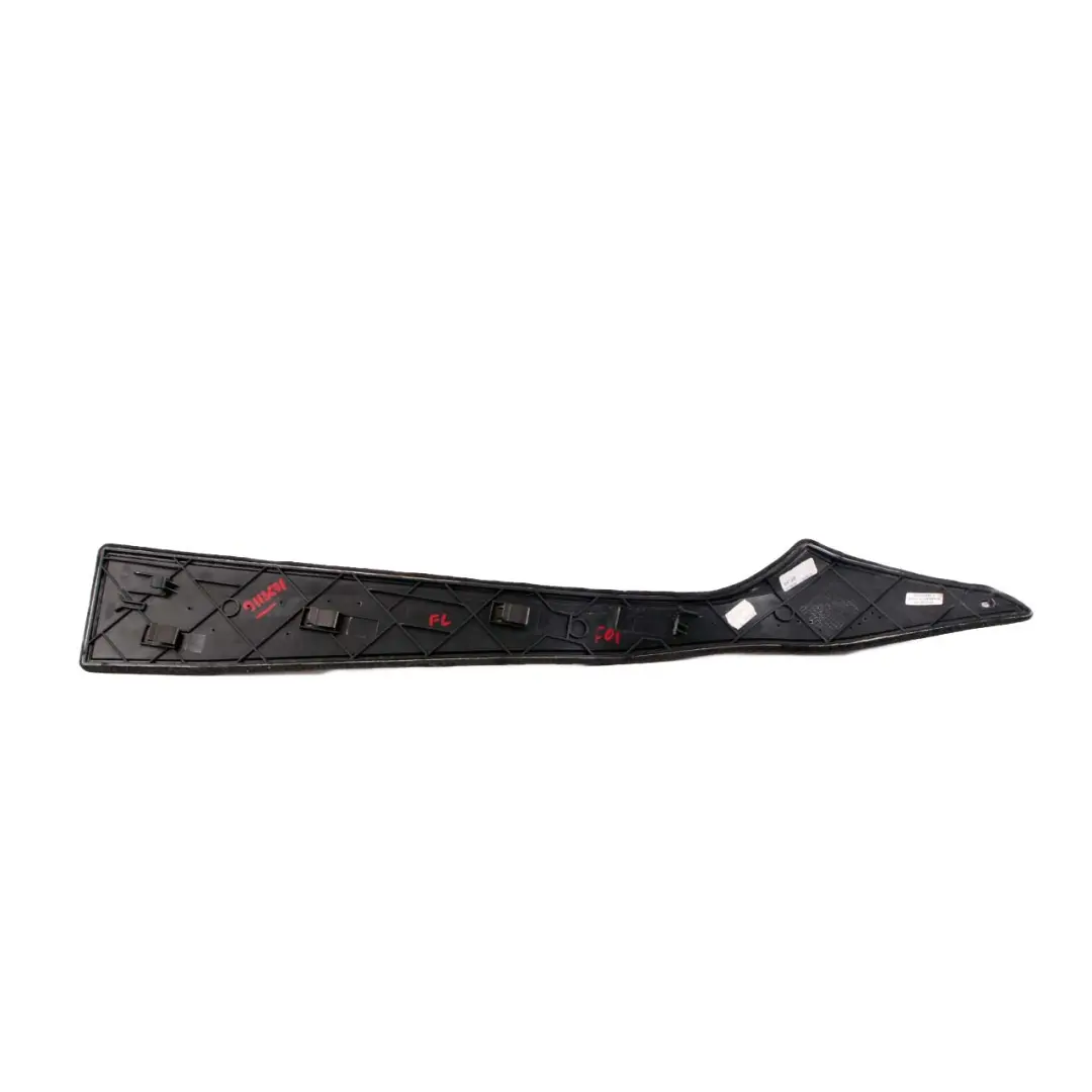 Pannello Consolle Centrale Anteriore Sinistro Nero per BMW F01 F02 con numero di parte 9113671 BMW F01 F02 Pannello Consolle Centrale Anteriore Sinistro Nero - SKU 9171273 - Numero di parte 9113671