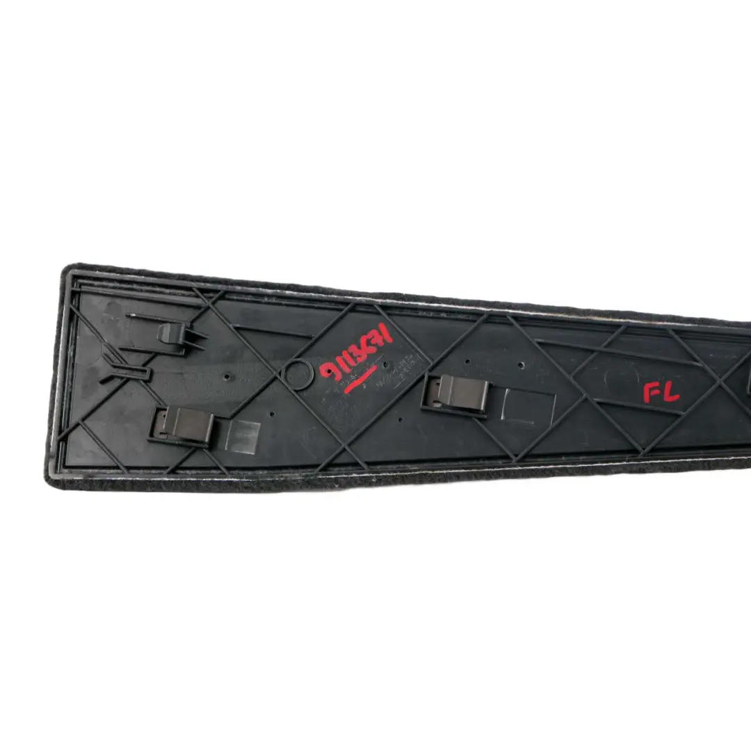 Pannello Consolle Centrale Anteriore Sinistro Nero per BMW F01 F02 con numero di parte 9113671 BMW F01 F02 Pannello Consolle Centrale Anteriore Sinistro Nero - SKU 9171273 - Numero di parte 9113671