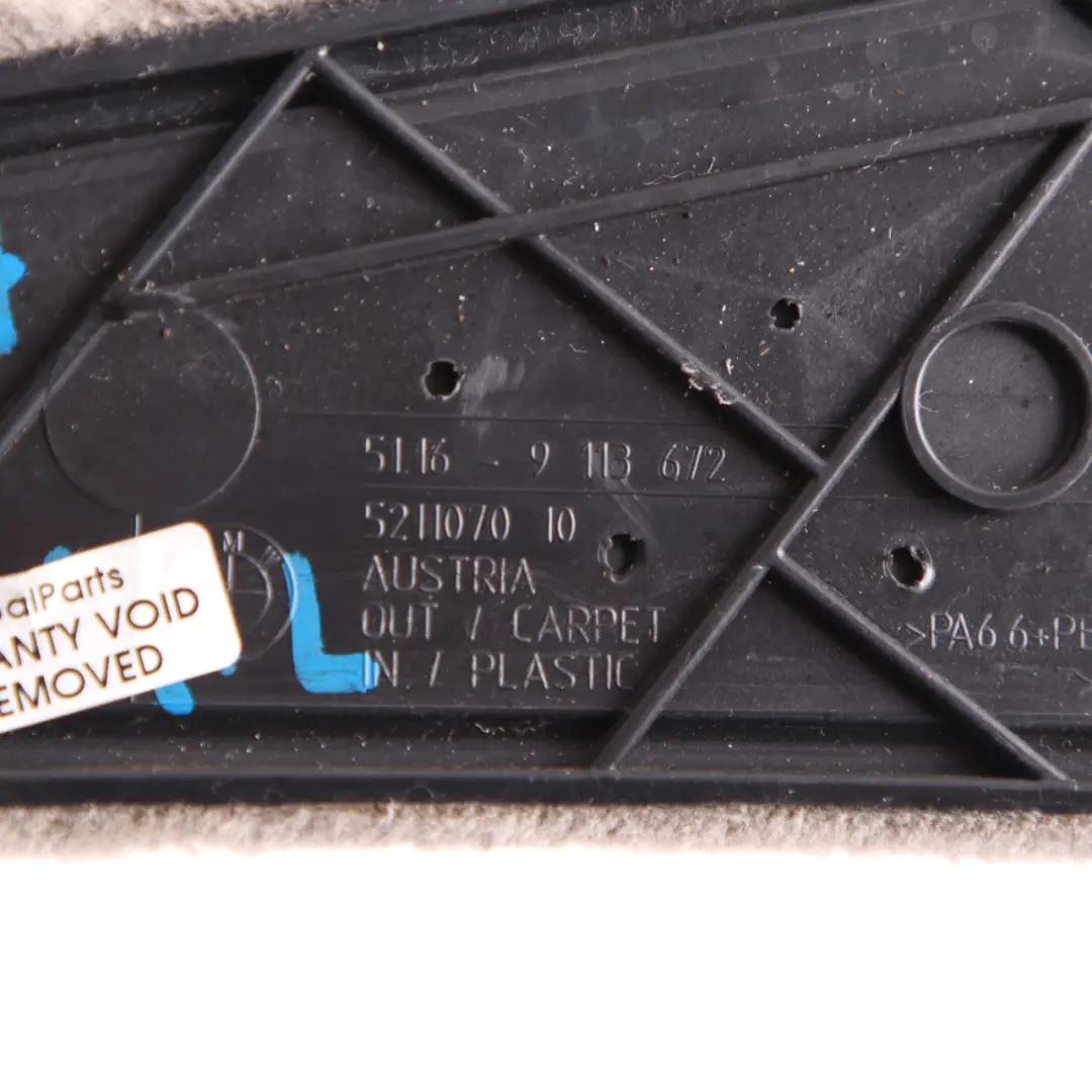 Centre Console Trim Cover Front Left N/S Panel Everest Grey 9113671 to BMW F01 F02 with Part number 9171277 BMW F01 F02 Centre Console Trim Cover Front Left N/S Panel Everest Grey 9113671 - SKU 9171277 - Part number 9171277