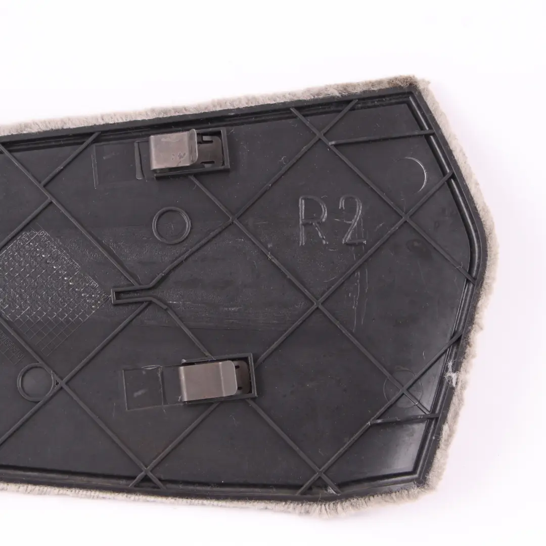 BMW F01 F02 LCI Trim Panel Mittelkonsole Hinten Rechts Everest Grau 9123876 - SKU 9171286 - Teilenummer 9171286