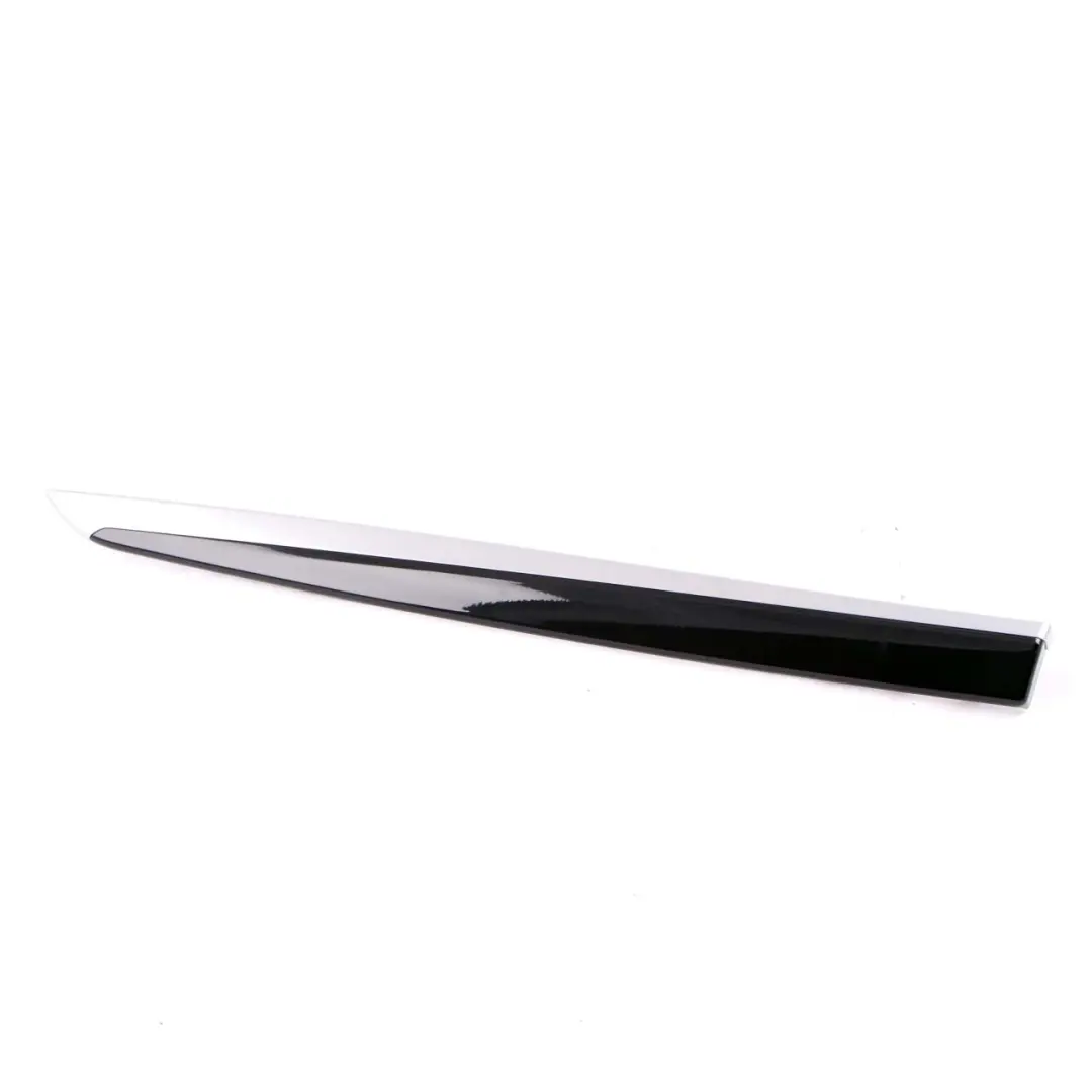 BMW F10 F11 Interior Door Cover Handle Trim Strip Rear Right O/S Black - SKU 9171780-1 - Part number 9171780