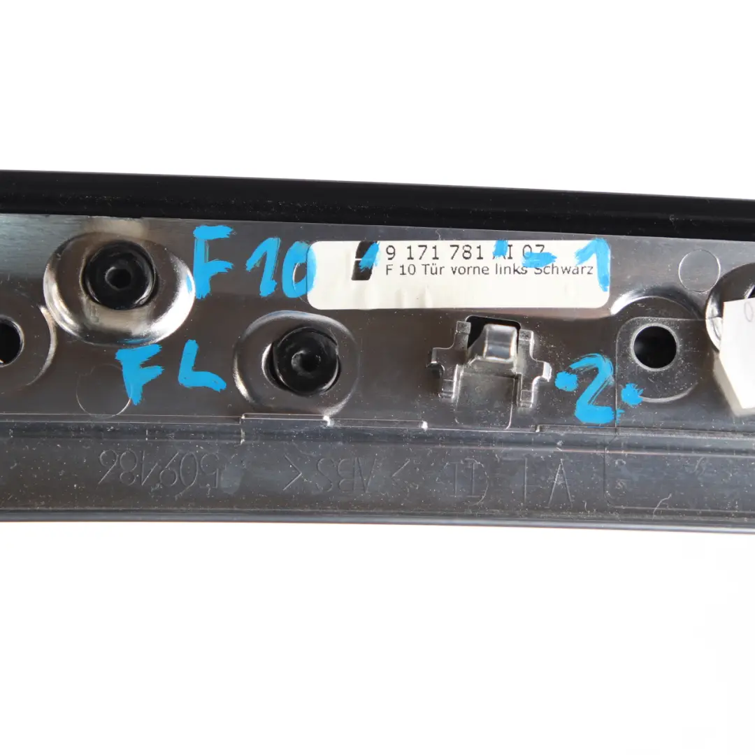 BMW F10 F11 Innenraum Vorne Links N/S Türabdeckung Griff Zierleiste - SKU 9171781-1 - Teilenummer 9171781