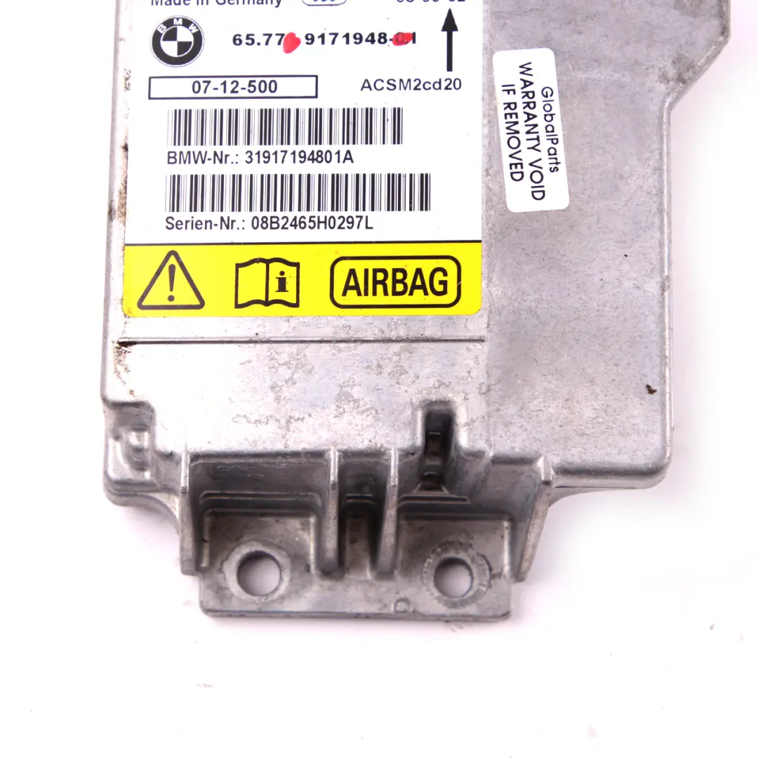 BMW X5 X6 E70 E71 Air Module Control ECU Unit Module 0285010250 - SKU 9171948 - Part number 9240083
