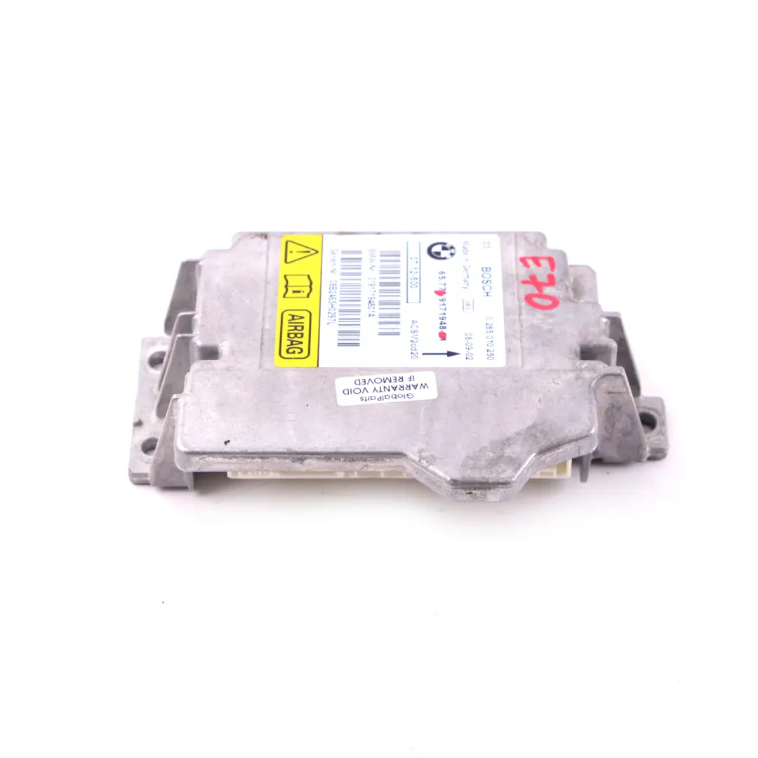 BMW X5 X6 E70 E71 Air Module Control ECU Unit Module 0285010250 - SKU 9171948 - Part number 9240083