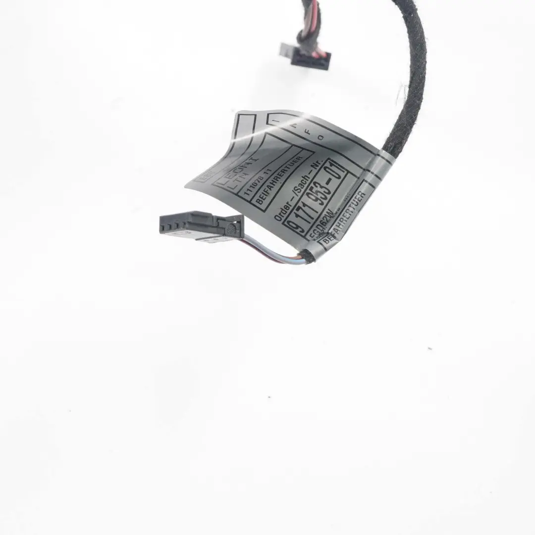 Cable Harness Loom Puerta Pasajero Lado Cableado para BMW E88 Convertible con número de pieza 9171954 BMW E88 Convertible Cable Harness Loom Puerta Pasajero Lado Cableado - SKU 9171954 - Número de pieza 9171954