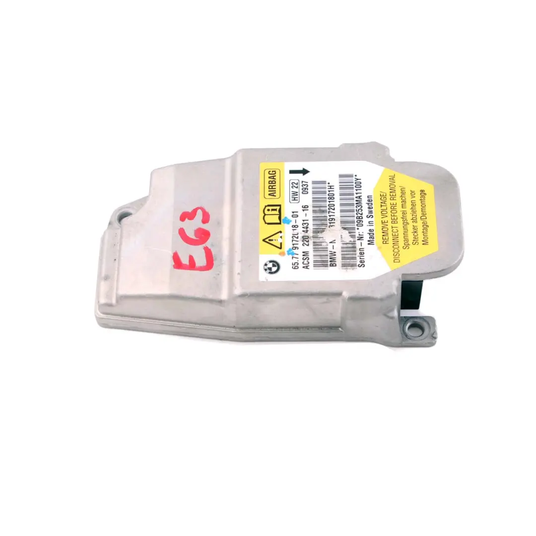 Module D'Unité De Commande ECU ACSM Pour BMW E60 E61 E63 E85 pour à propos du numéro de pièce 9160557 Module D'Unité De Commande ECU ACSM Pour BMW E60 E61 E63 E85 - SKU 9172018 - Numéro de pièce 9160557