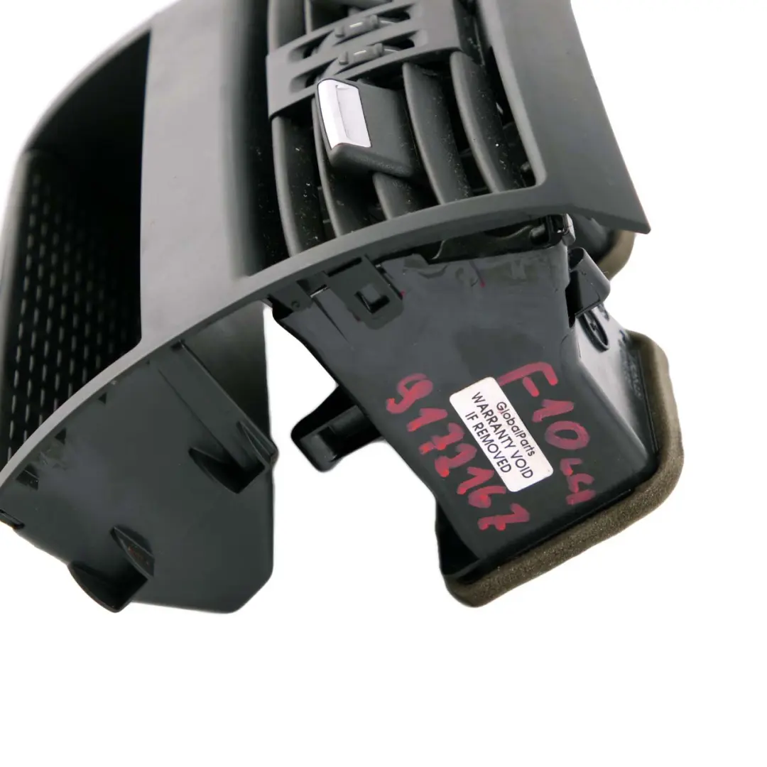 BMW F10 F11 Griglia di ventilazione posteriore Pannello copertura nero - SKU 9172167 - Numero di parte 9172167