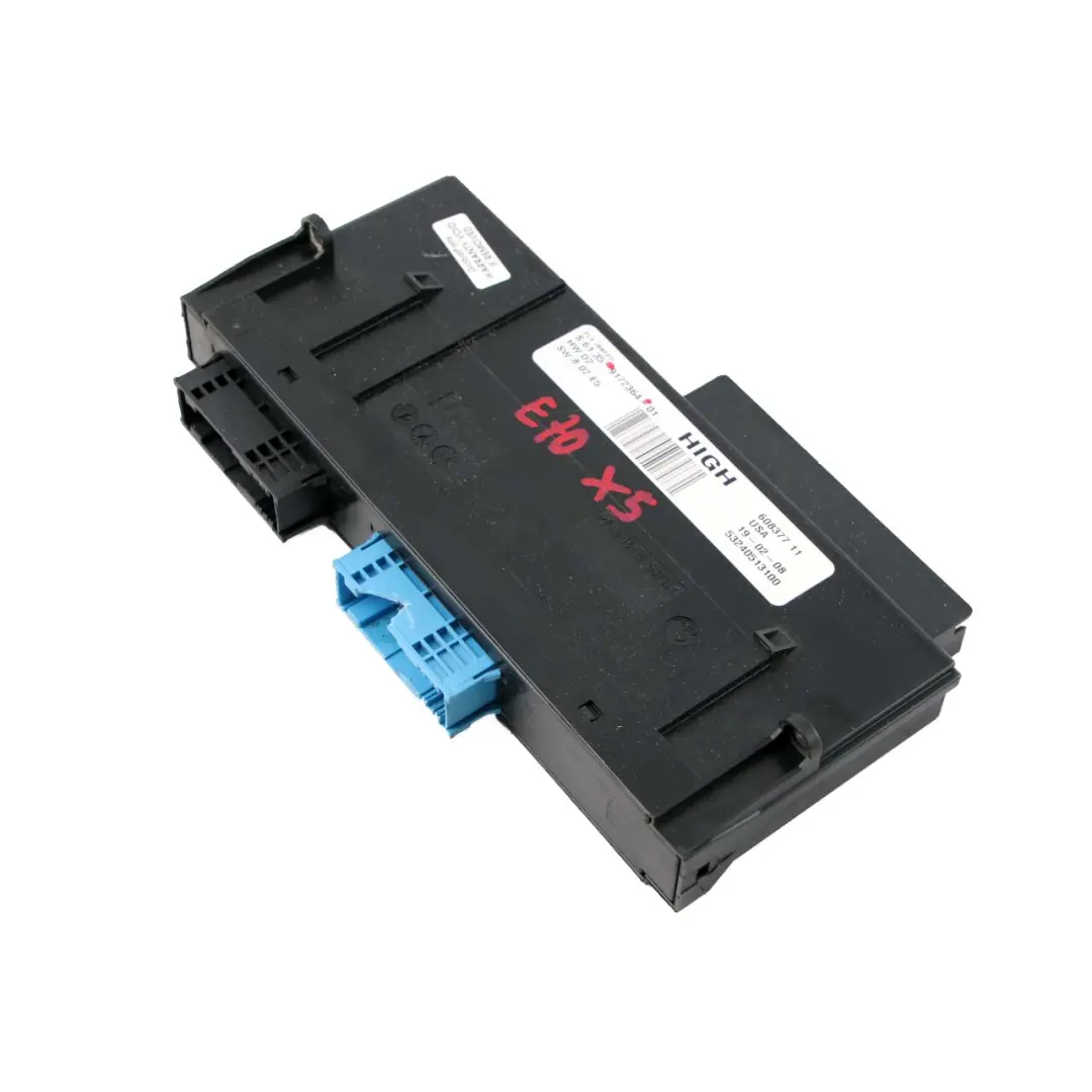 BMW E70 ECU Boîte jonction module commande carrosserie Haut PL4 JBBFEII - SKU 9172364 - Numéro de pièce 9172364