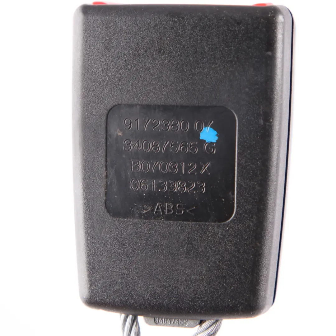 BMW F10 F11 F06 Hebilla asiento Tensor Cinturón Inferior Trasero Derecho - SKU 9172380 - Número de pieza 9172380