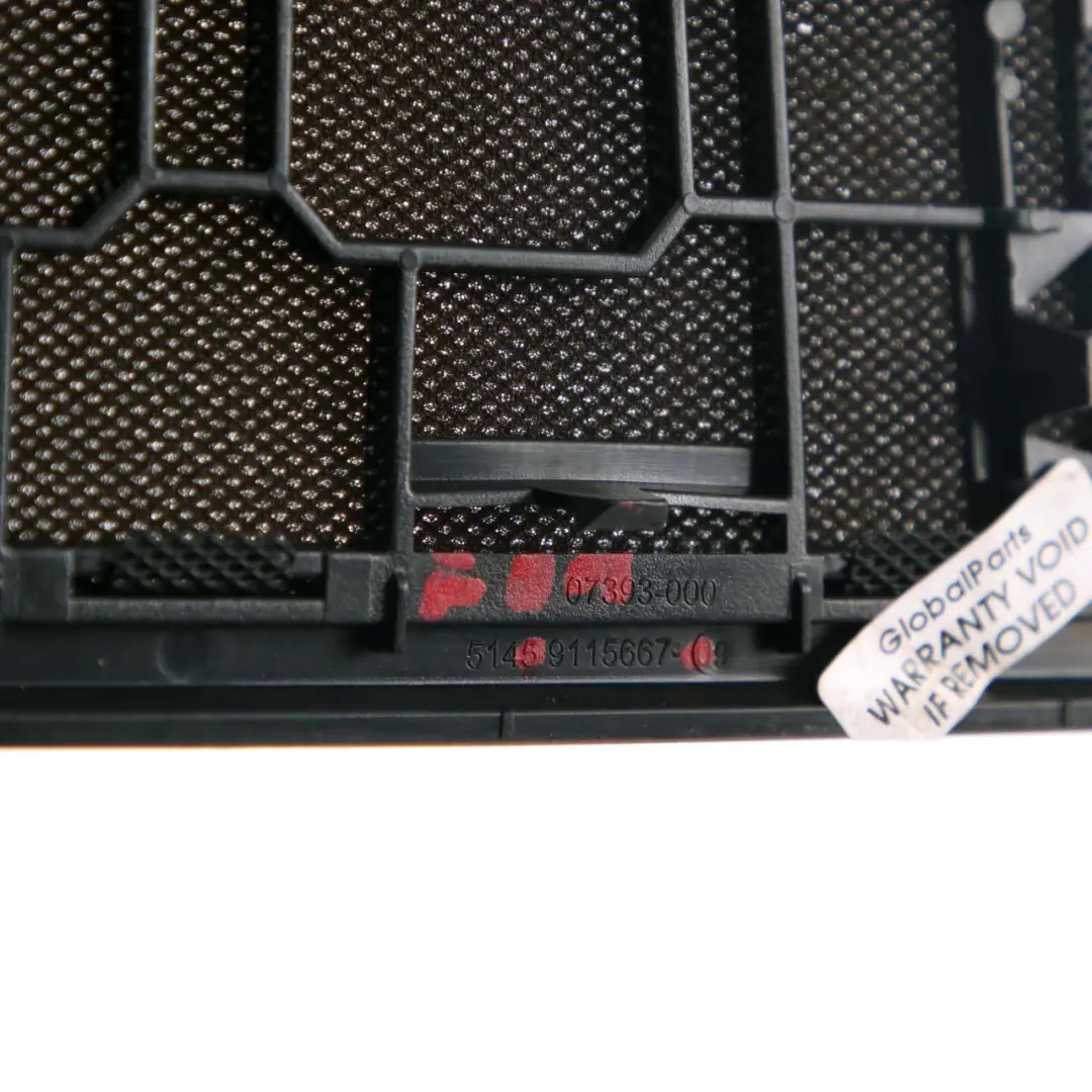 BMW F01 F02 LCI Tablero de Instrumentos Cubierta del Altavoz Negro 9115667 - SKU 9172462 - Número de pieza 9172462