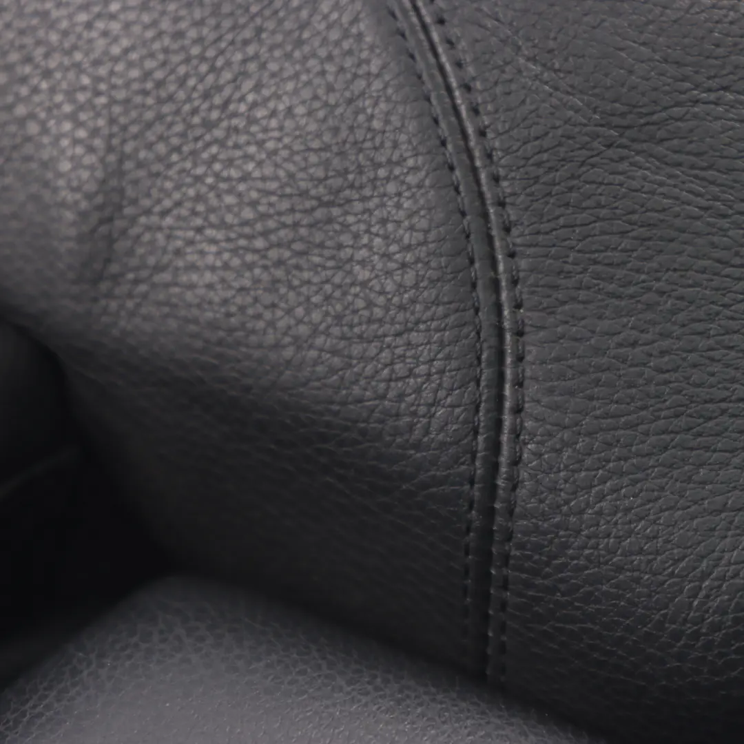 Housse de siège BMW F07 F10 Avant Gauche Droite Housse de siège sport Cuir Noir - SKU 9172734-1 - Numéro de pièce 9172734