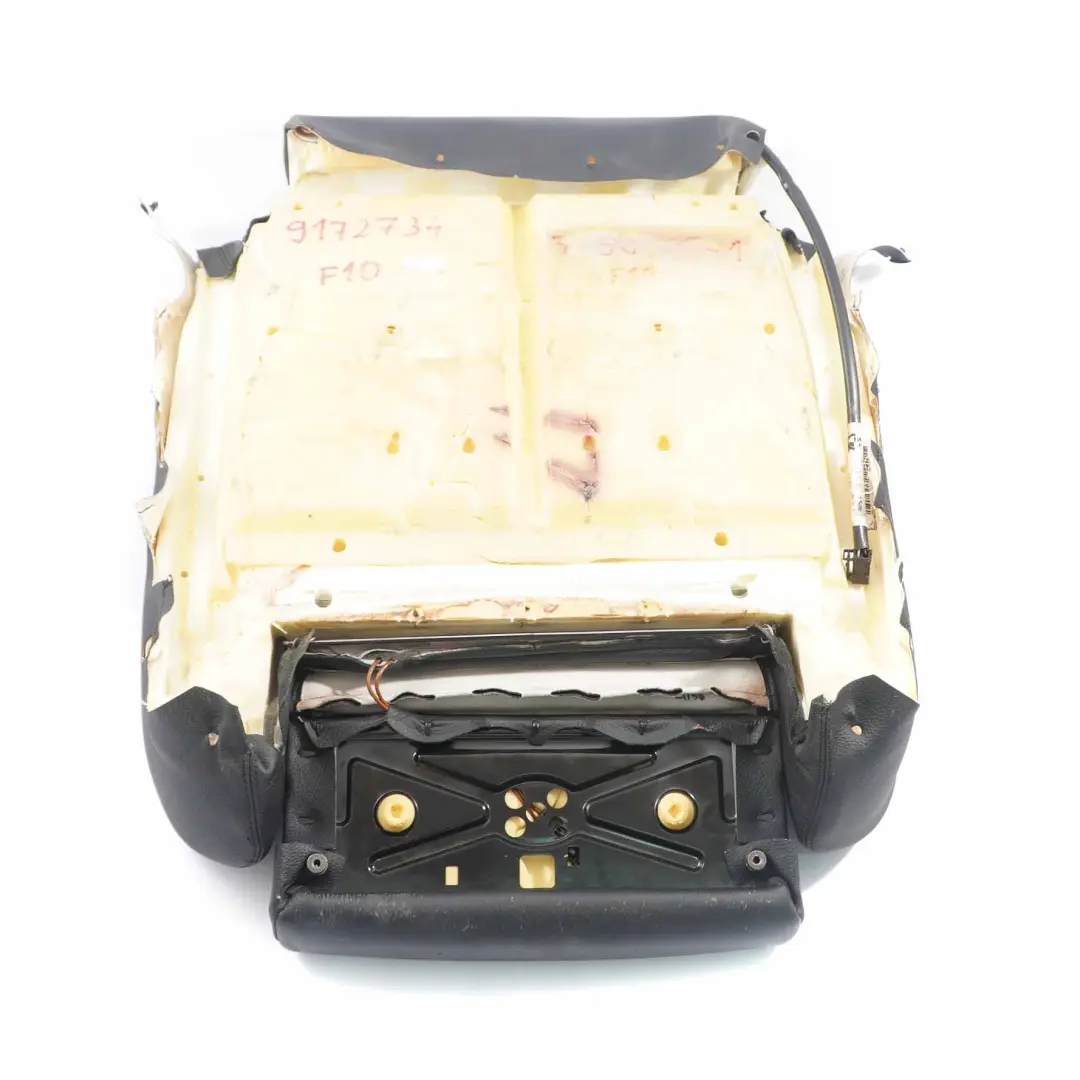  Housse de siège BMW F07 F10 Avant Gauche Droite Housse de siège sport Cuir Noir - SKU 9172734 - Numéro de pièce 9172734