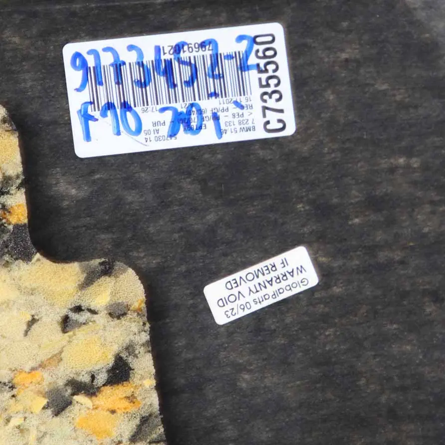 Parcel Shelf Rear Trunk Boot Window Trim Cover Panel to BMW F10 with Part number 9173452 BMW F10 Parcel Shelf Rear Trunk Boot Window Trim Cover Panel - SKU 9173452-2 - Part number 9173452