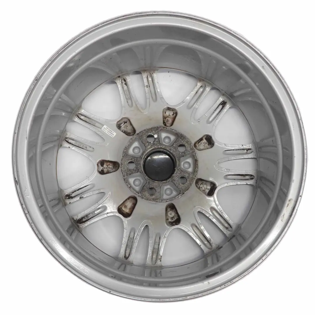Volvo V70 Cerchio in lega argento 17" ET:49 7,5J a 7 doppie razze - SKU 9173557-2 - Numero di parte 9173557