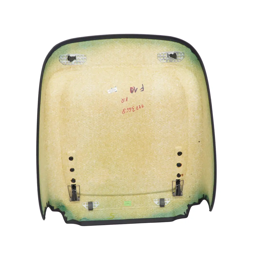 Backrest Cover BMW F01 F07 F10 Front Seat Rear Trim Panel Black to with Part number 9173668 Backrest Cover BMW F01 F07 F10 Front Seat Rear Trim Panel Black - SKU 9173668 - Part number 9173668