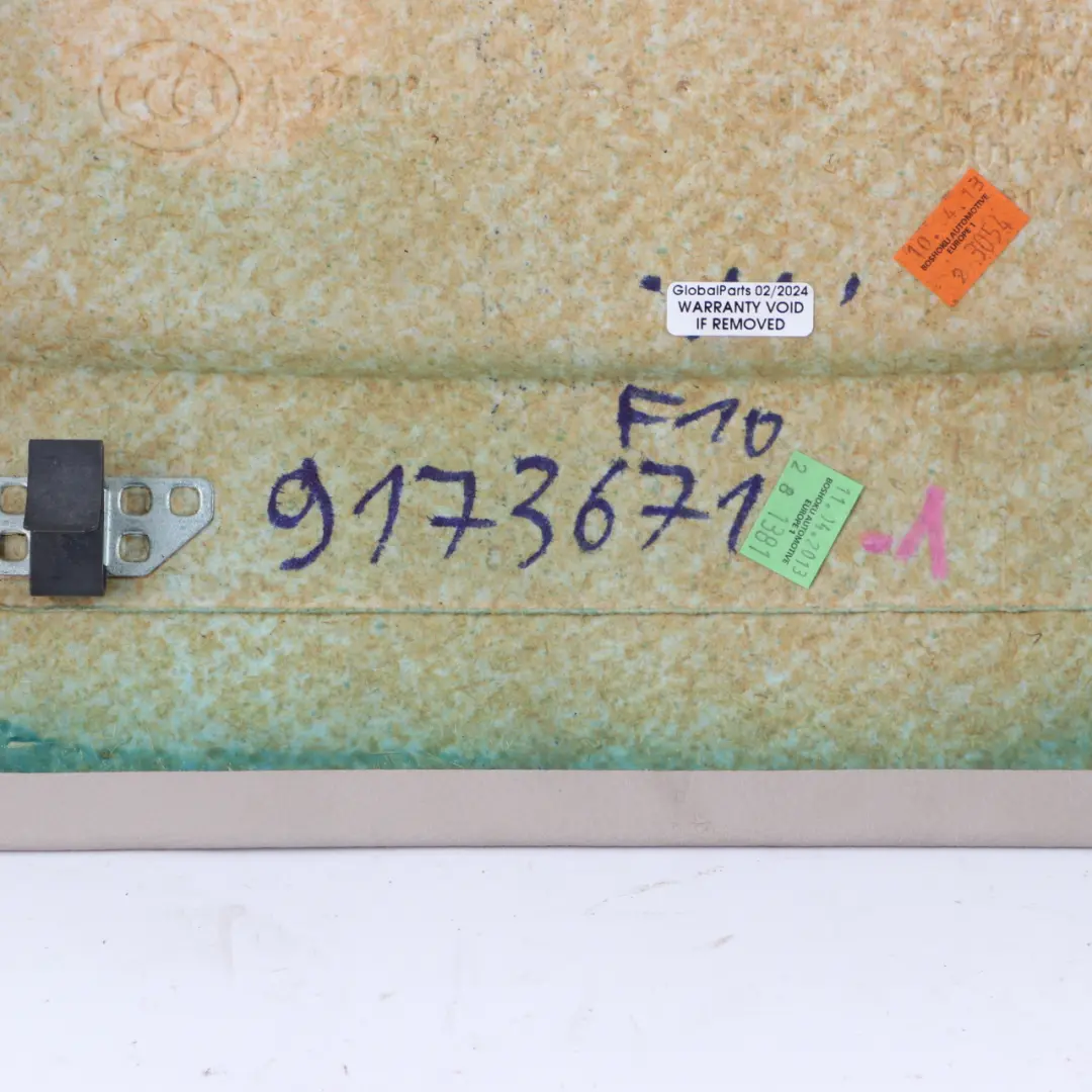 Backrest Cover BMW F01 F07 F10 Front Seat Rear Trim Panel Oyster to with Part number 9173671 Backrest Cover BMW F01 F07 F10 Front Seat Rear Trim Panel Oyster - SKU 9173671-1 - Part number 9173671