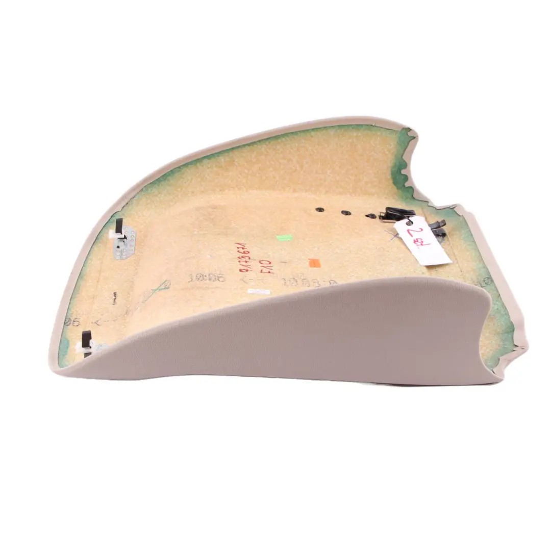 Funda RespaldoBMW F01 F07 F10 Asiento Delantero Panel Trasero Oyster para con número de pieza 9173671 Funda RespaldoBMW F01 F07 F10 Asiento Delantero Panel Trasero Oyster - SKU 9173671 - Número de pieza 9173671