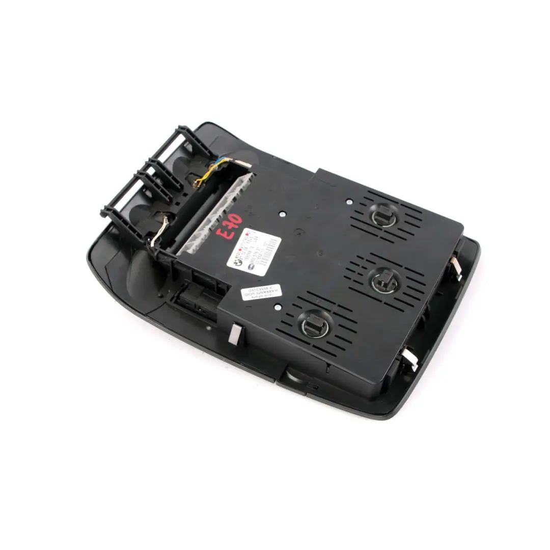 Roof Light Switch Unit Button Black to BMW X5 X6 E70 E71 with Part number 9173793 BMW X5 X6 E70 E71 Roof Light Switch Unit Button Black - SKU 9173793 - Part number 9173793