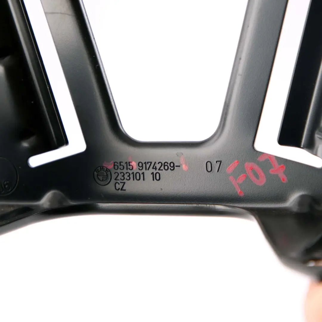 Altoparlanti Amplificatore Staffa Supporto Montaggio per BMW F07 F10 F11 con numero di parte 9174269 BMW F07 F10 F11 Altoparlanti Amplificatore Staffa Supporto Montaggio - SKU 9174269 - Numero di parte 9174269