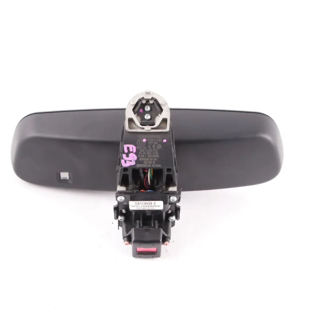 BMW E64 E93 Espejo Interior EC LED Radio 315 MHZ Inmersión automática 9159117 - SKU 9174308 - Número de pieza 9174308