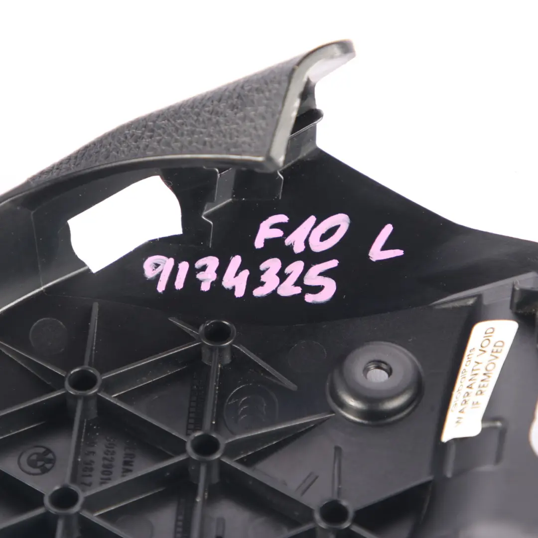 Funda Asiento Delantero Recubrimiento Interior Izquierdo para BMW F01 F02 F10 F11 LCI con número de pieza 9174325 BMW F01 F02 F10 F11 LCI Funda Asiento Delantero Recubrimiento Interior Izquierdo - SKU 9174325 - Número de pieza 9174325