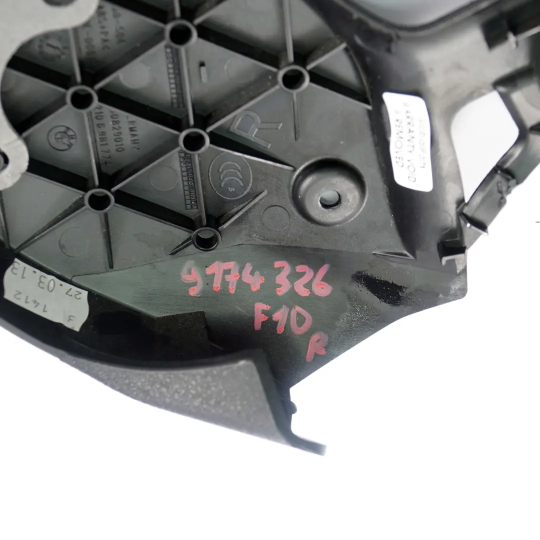 BMW F01 F02 F10 F11 Cubierta Embellecedor Interior Derecho Cubierta Asiento - SKU 9174326 - Número de pieza 9174326