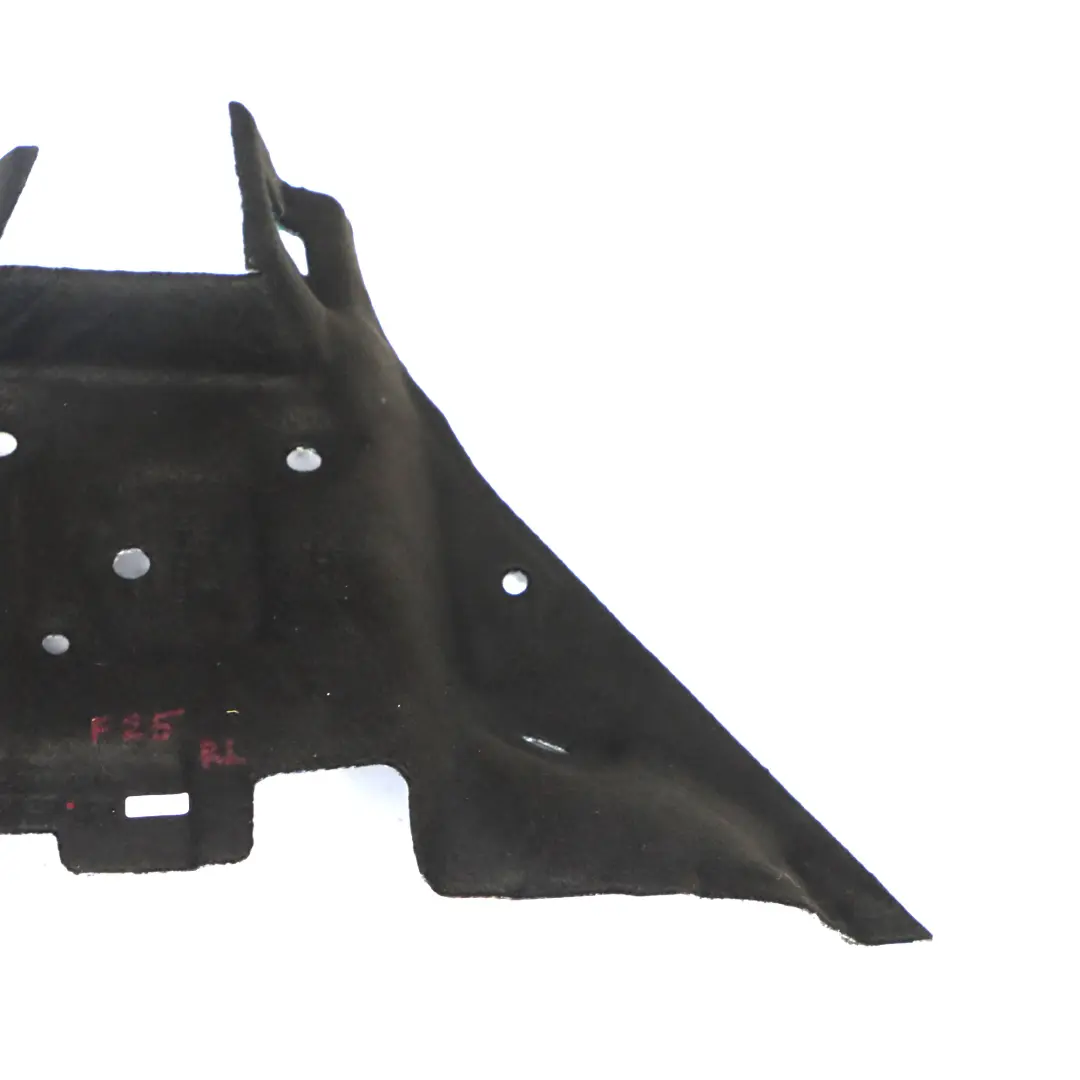  Aislamiento Acústico BMW X3 F25 X4 F26 Panel Rueda Trasero Izquierdo - SKU 9175029 - Número de pieza 9175029