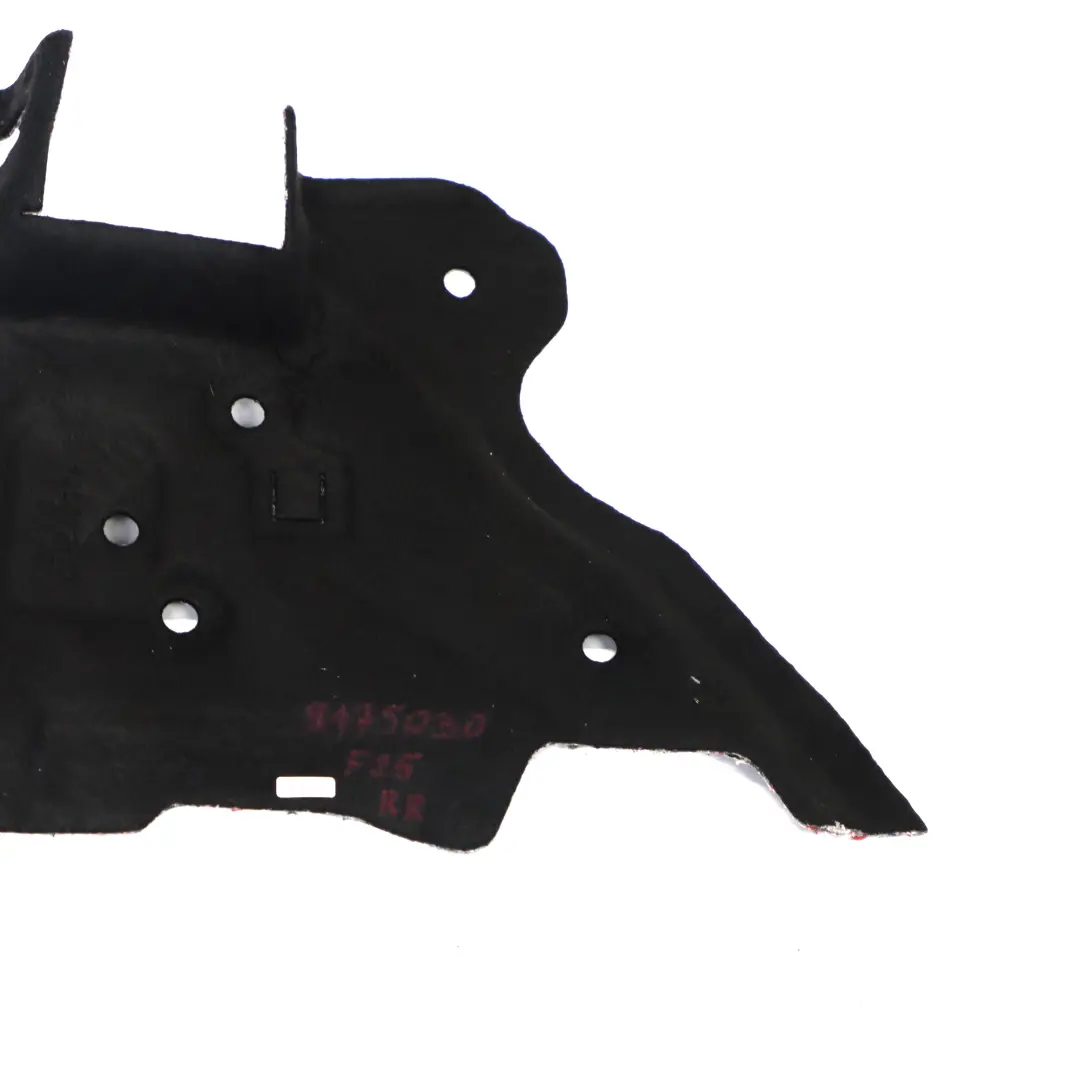  Aislamiento Acústico BMW X3 F25 X4 F26 Panel Rueda Trasero Derecho - SKU 9175030 - Número de pieza 9175030
