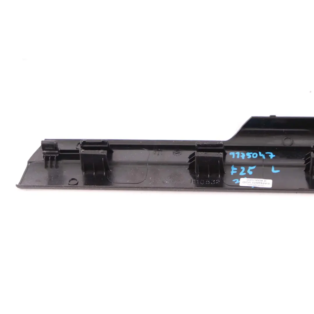 BMW X3 F25 Pannello Di Rivestimento Della Porta Anteriore Sinistra Nero - SKU 9175047 - Numero di parte 9175047