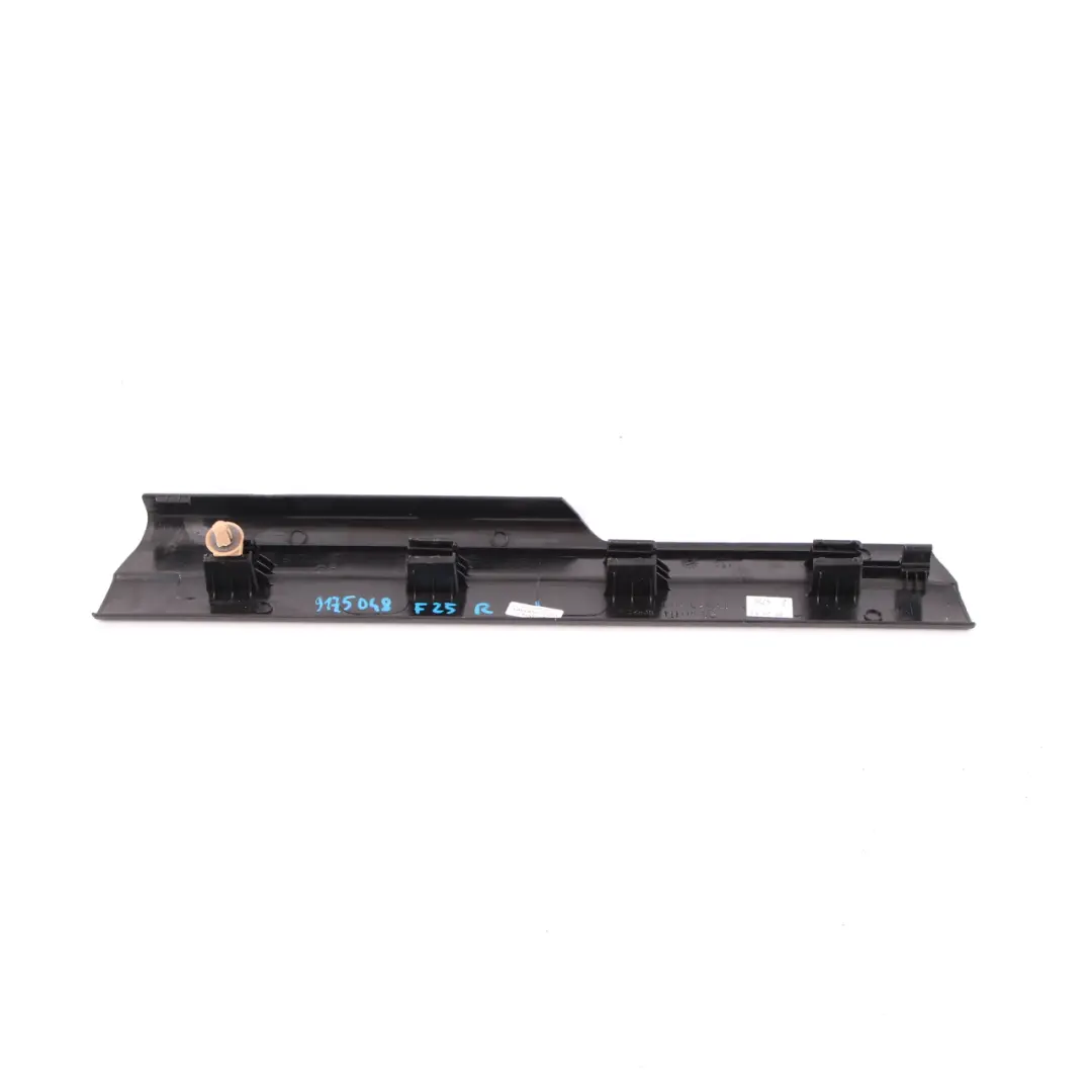 BMW F25 Pannello rivestimento soglia della porta anteriore destra nero - SKU 9175048 - Numero di parte 9175048