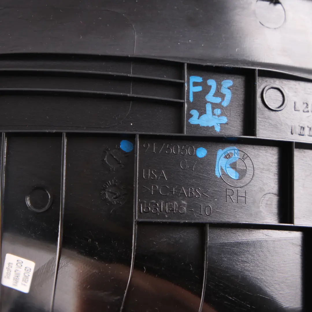 Listwa Progowa Nakładka Próg Prawy Tył do BMW F25 X3 o numerze 9175050 BMW F25 X3 Listwa Progowa Nakładka Próg Prawy Tył - SKU 9175050 - Numer Części 9175050