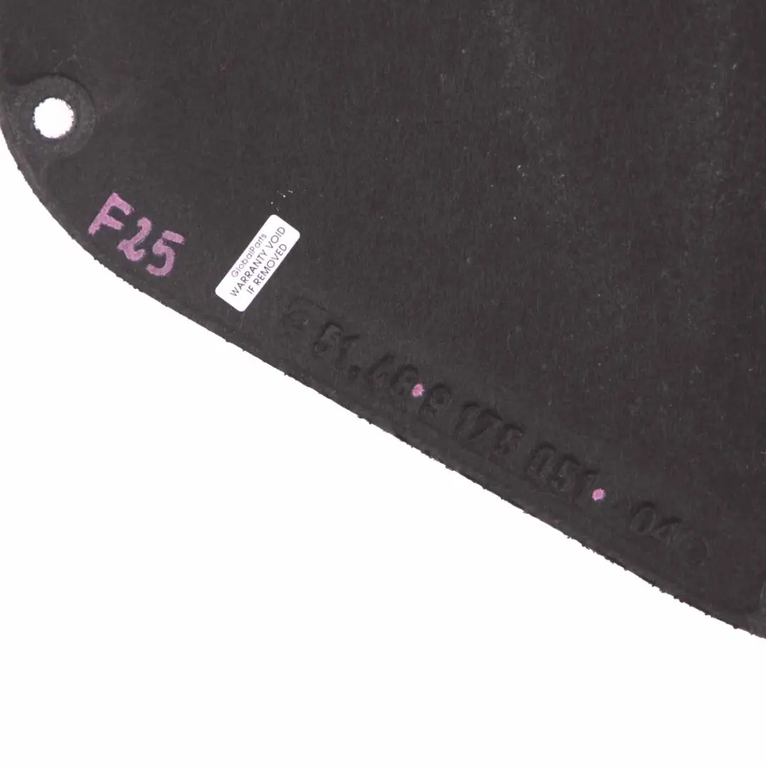  Cubrecapota BMW X3 F25 X4 F26 Aislamiento Capota Sonido Protección Calor - SKU 9175051 - Número de pieza 9175051