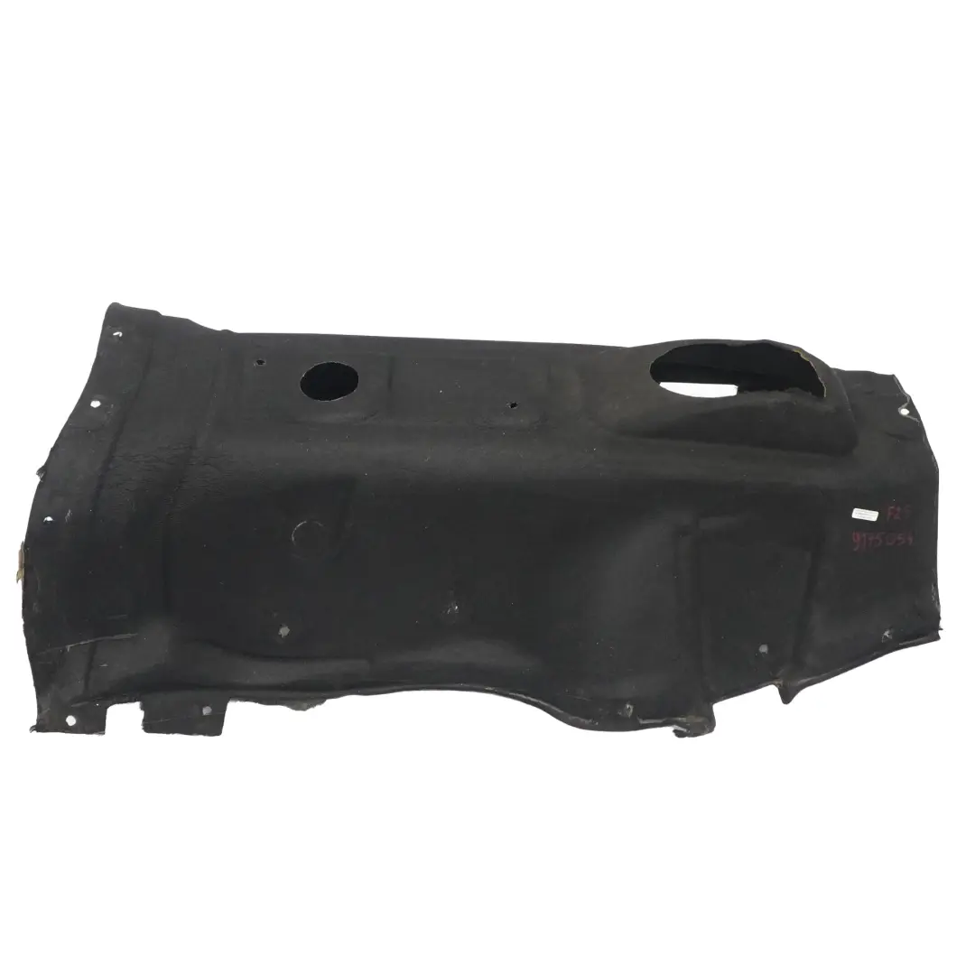 Sound Insulation Tunnel Trim Covering Panel Rear to BMW X3 F25 with Part number 9175054 BMW X3 F25 Sound Insulation Tunnel Trim Covering Panel Rear - SKU 9175054 - Part number 9175054