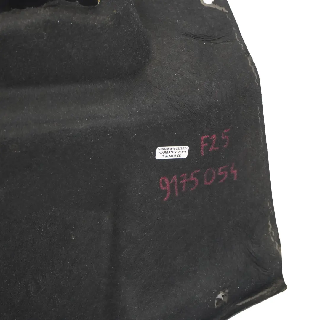 Isolamento acustico Tunnel Rivestimento Pannello Posteriore per BMW X3 F25 con numero di parte 9175054 BMW X3 F25 Isolamento acustico Tunnel Rivestimento Pannello Posteriore - SKU 9175054 - Numero di parte 9175054